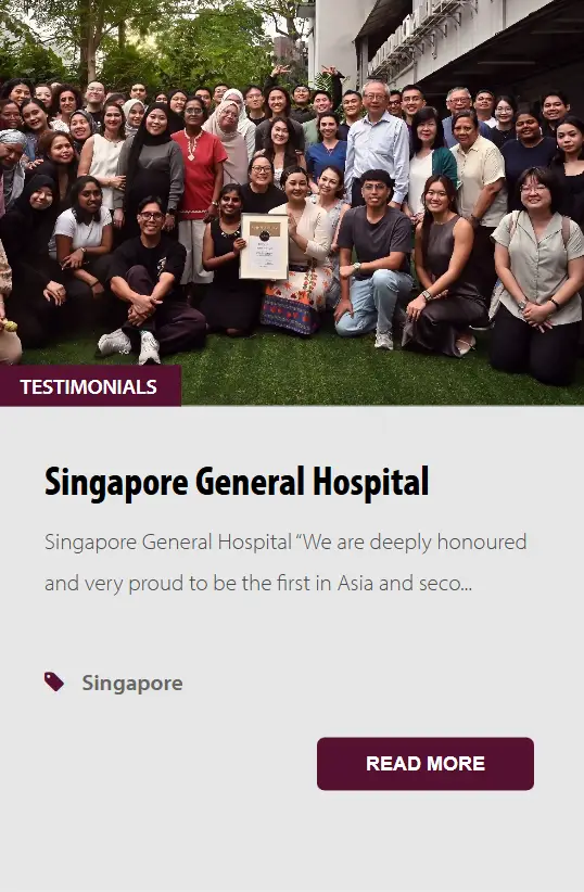 Singapore General Hospital Testimonial